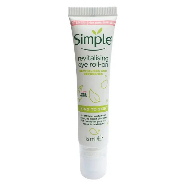 simple-revitalising-eye-roll-on کرم دور چشم رولی سیمپل Simple اصل احیا کننده Revitalising حجم 15 میل