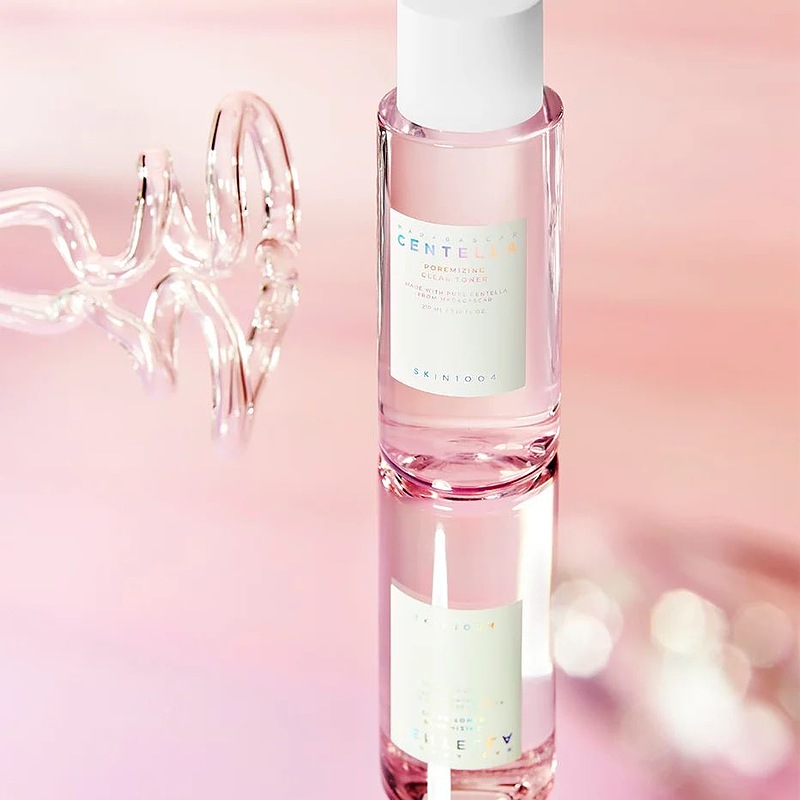 تونر شفاف کننده ماداگاسکار سنتلا اسکین 1004 SKIN1004 Madagascar Centella Poremizing Clear Toner