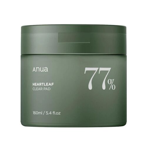 تونر پد پاک کننده و تسکین دهنده آنوا ANUA Heartleaf 77% Clear Pad