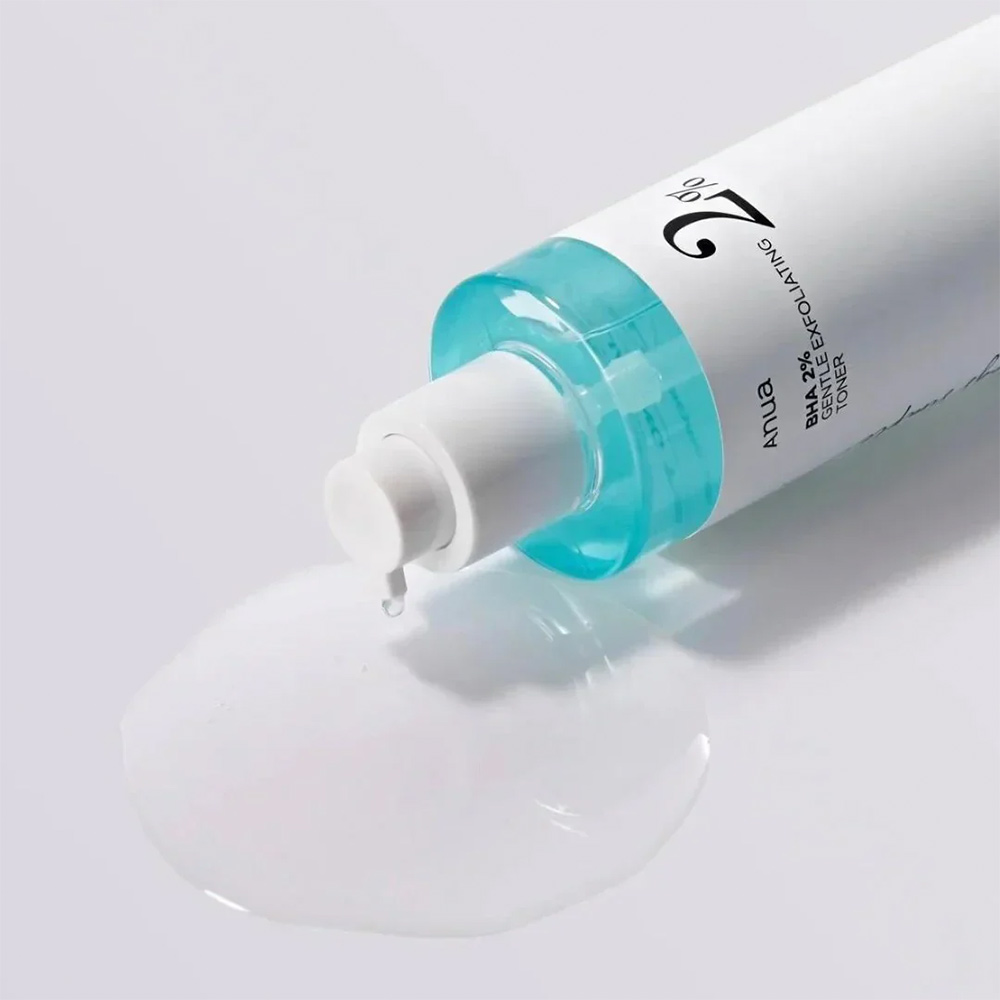 تونر لایه بردار و کنترل منافذ آنوا Anua BHA 2% Gentle Exfoliating Toner