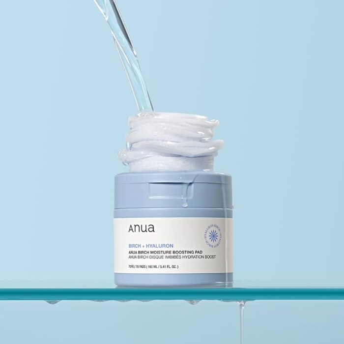 پد تقویت کننده و مرطوب کننده شیره توس آنوا Anua Birch Moisture Boosting Pad