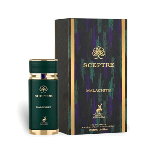عطر ادکلن سپتر مالاکیت سبز الحمبرا بولگاری له جم کبرا