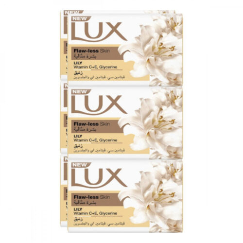 صابون لوکس LUX با رایحه زنبق بسته 6 عددی