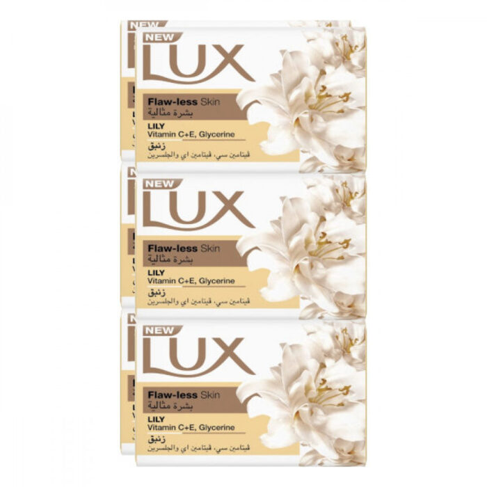 صابون لوکس LUX با رایحه زنبق بسته 6 عددی
