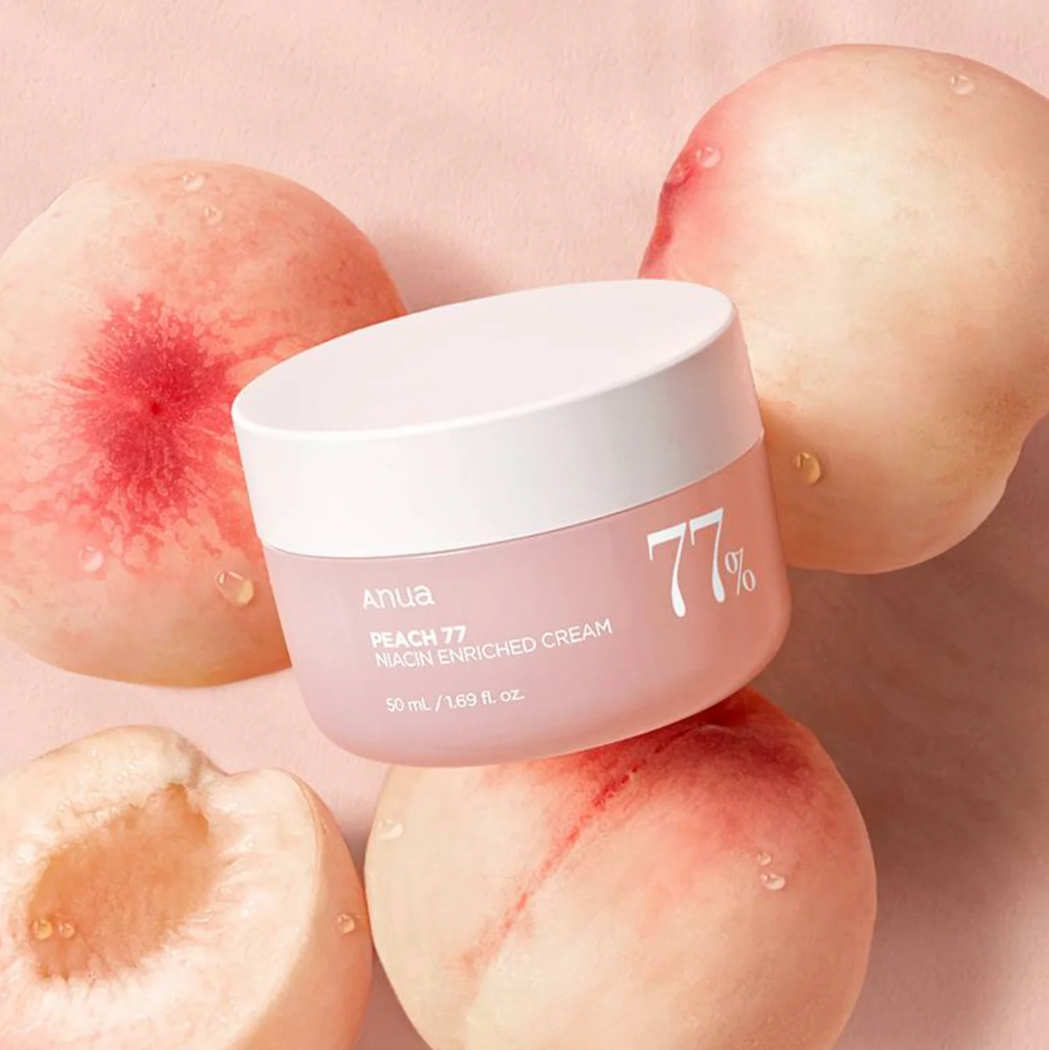کرم آبرسان و تغذیه کننده نیاسینامید هلو آنوا ANUA Peach 77% Niacin Enriched Cream 50ml 19 کرم آبرسان و تغذیه کننده نیاسینامید هلو آنوا ANUA Peach 77% Niacin Enriched Cream 50ml